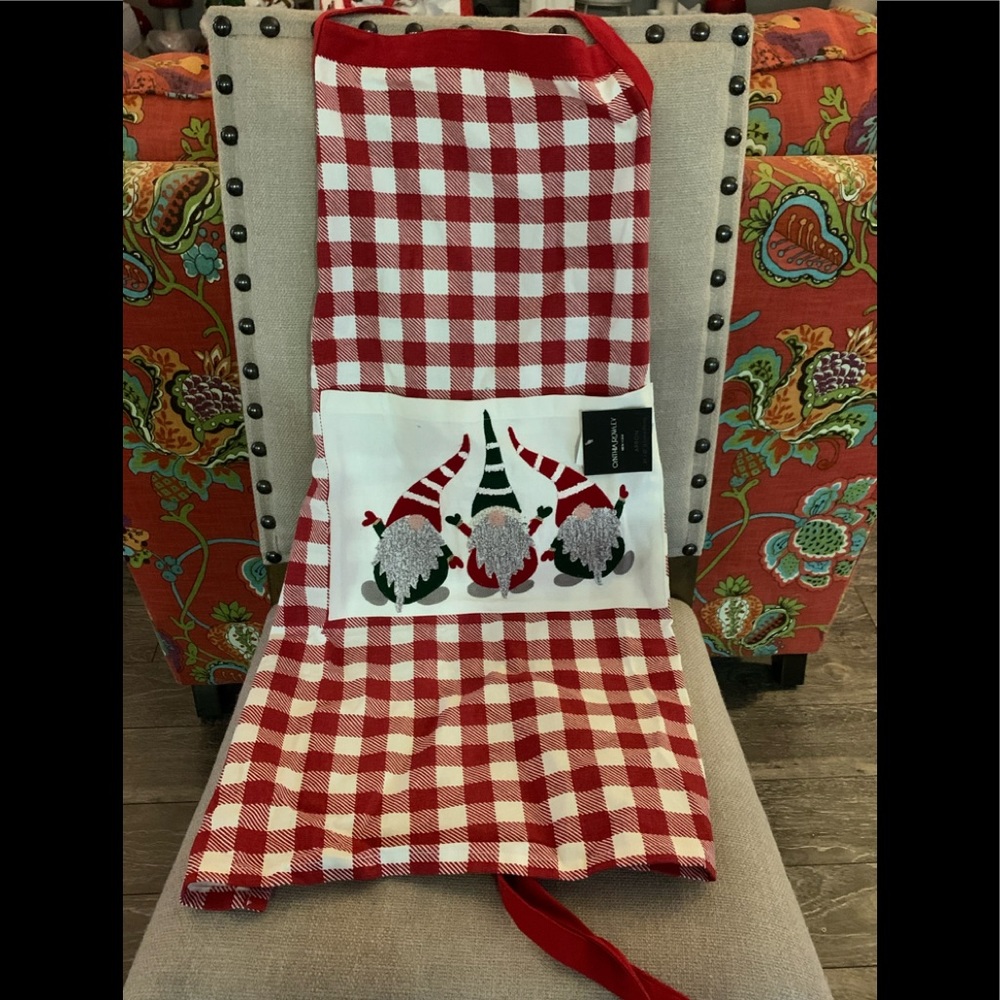 Cynthia Rowley Christmas Gnome Apron
